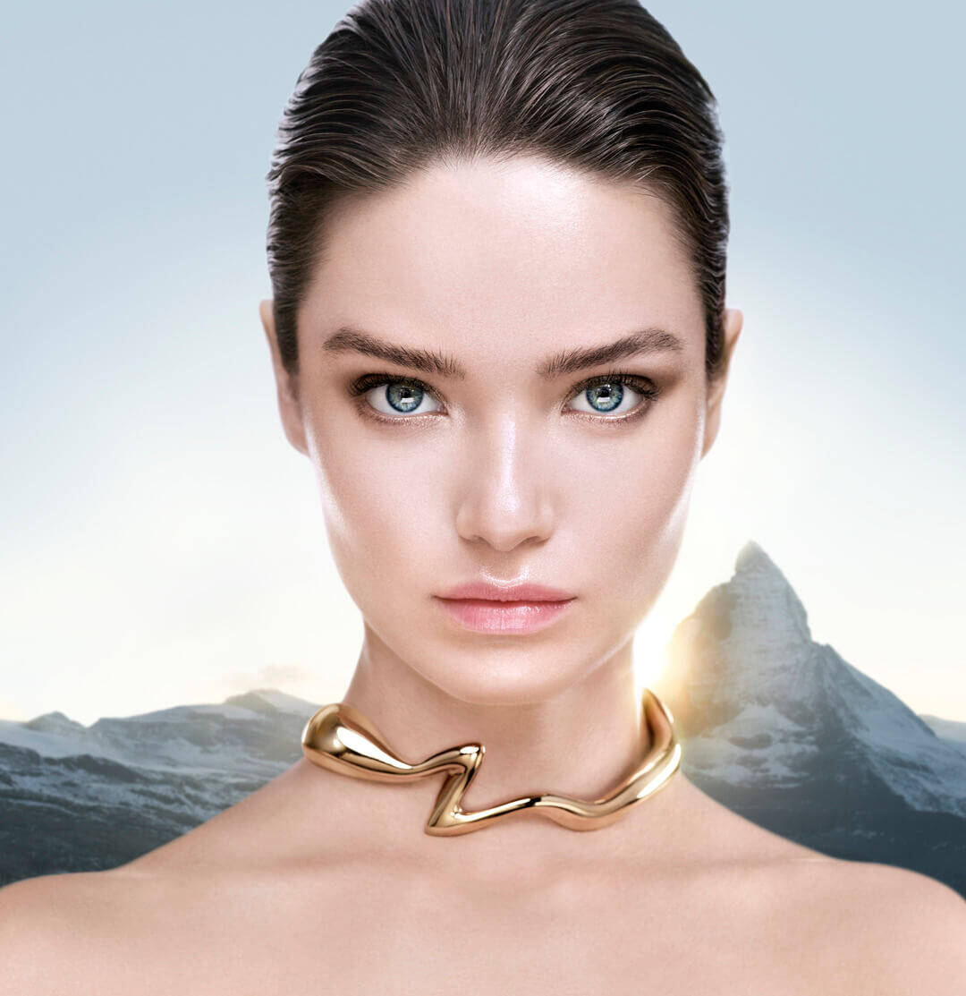 Avant-garde Skincare Model Image